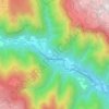 Topografische kaart Longhi, hoogte, reliëf