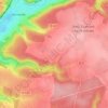 Topografische kaart Bois le Vicompte, hoogte, reliëf