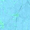 Topografische kaart Dirkshorn, hoogte, reliëf