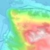 Topografische kaart Los Mazos, hoogte, reliëf