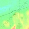 Topografische kaart Holland, hoogte, reliëf