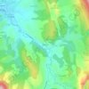 Topografische kaart Sibourgs, hoogte, reliëf