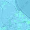 Topografische kaart Uitwierde, hoogte, reliëf