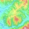Topografische kaart San Liberatore, hoogte, reliëf
