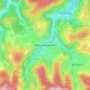 Topografische kaart Westernbödefeld, hoogte, reliëf