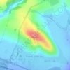 Topografische kaart Givat Qumi, hoogte, reliëf