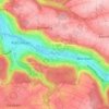 Topografische kaart Hofratsmühle, hoogte, reliëf