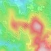 Topografische kaart Ro de l'Oiseau, hoogte, reliëf