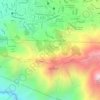 Topografische kaart Mirador de Auquisamaña, hoogte, reliëf