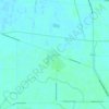 Topografische kaart Leitchville, hoogte, reliëf