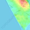 Topografische kaart Port Watsonvile, hoogte, reliëf