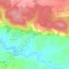 Topografische kaart Loperhet, hoogte, reliëf