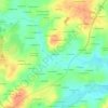 Topografische kaart La Bottrais, hoogte, reliëf