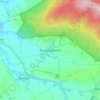 Topografische kaart Brünnighausen, hoogte, reliëf