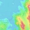 Topografische kaart Tyrolean, hoogte, reliëf