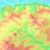 Topografische kaart Thalhausen, hoogte, reliëf