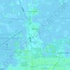 Topografische kaart Finsterbuorren, hoogte, reliëf