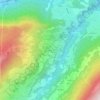 Topografische kaart Timls, hoogte, reliëf