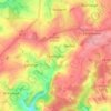 Topografische kaart Doennange, hoogte, reliëf