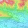 Topografische kaart Fedio Massolo, hoogte, reliëf