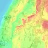 Topografische kaart Colà, hoogte, reliëf