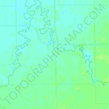 Topografische kaart Malung, hoogte, reliëf