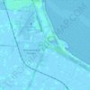 Topografische kaart De Kooy, hoogte, reliëf