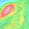 Topografische kaart Greimharting, hoogte, reliëf