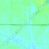 Topografische kaart Shennington, hoogte, reliëf