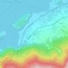 Topografische kaart Laghetto, hoogte, reliëf