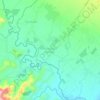 Topografische kaart Koronadal Proper, hoogte, reliëf