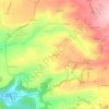 Topografische kaart Noilhat, hoogte, reliëf