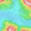 Topografische kaart Grän, hoogte, reliëf