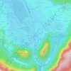 Topografische kaart Kranawitt, hoogte, reliëf