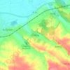 Topografische kaart Ortlfing, hoogte, reliëf