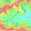 Topografische kaart Ghisar, hoogte, reliëf
