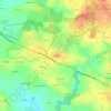 Topografische kaart La Clarté, hoogte, reliëf