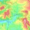 Topografische kaart Ührde, hoogte, reliëf