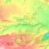 Topografische kaart Vobster, hoogte, reliëf