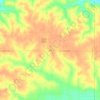Topografische kaart Troy, hoogte, reliëf