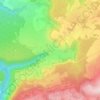 Topografische kaart Éternoz, hoogte, reliëf