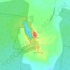 Topografische kaart Budj Bim, hoogte, reliëf