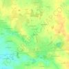 Topografische kaart La Gimonière, hoogte, reliëf