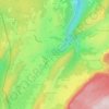 Topografische kaart Sous le Vernois, hoogte, reliëf