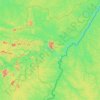 Topografische kaart Saint-Georges, hoogte, reliëf