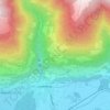 Topografische kaart Gnoppnitz, hoogte, reliëf
