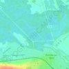 Topografische kaart Le Bois d'Étoge, hoogte, reliëf