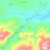 Topografische kaart Los Vegas, hoogte, reliëf