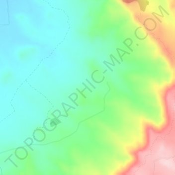 Topografische kaart Valmuel, hoogte, reliëf