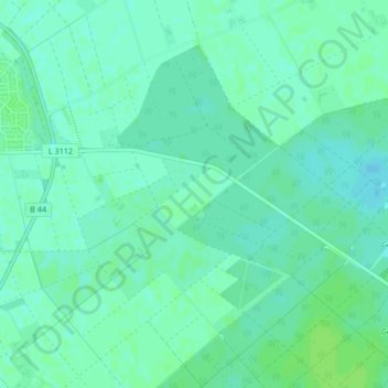 Topografische kaart Im Erlengrund, hoogte, reliëf